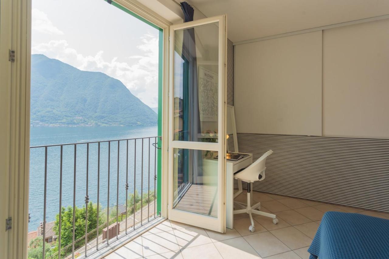 Blue Bliss Apartment By Rent All Como Colonno Eksteriør billede