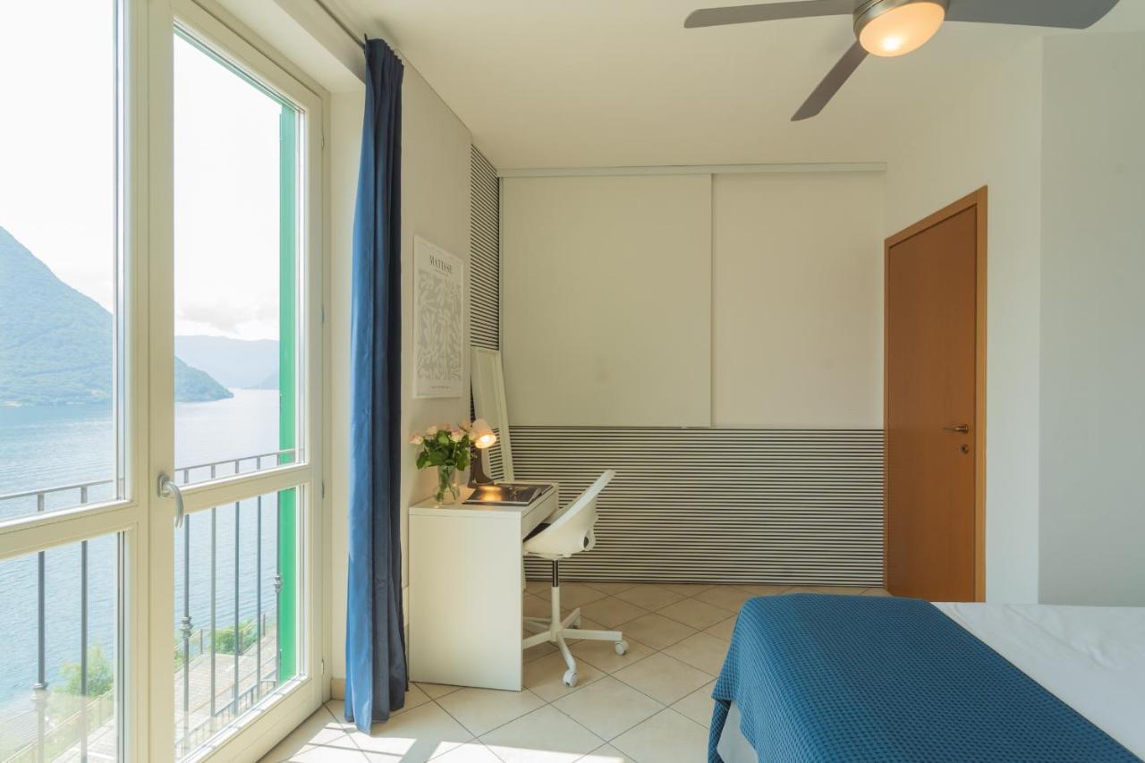 Blue Bliss Apartment By Rent All Como Colonno Eksteriør billede